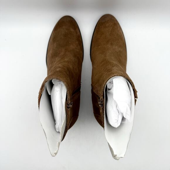 Josef Seibel Womens Daphne 44 Booties EU 38 US 7-7.5M Brown Velour Leather NWOB - Picture 10 of 13